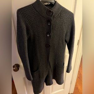 Boden dark gray seater coat